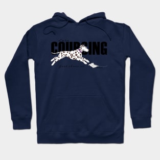 Dalmatian Lure Coursing liver Hoodie